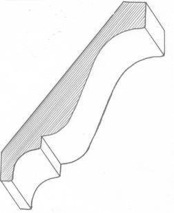 crown molding shapes