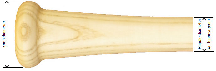 Wood Baseball Bats - Red Oak - - Maple - Ash